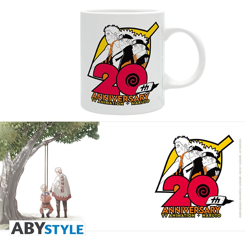 Naruto Shippuden: 20TH Anniversary Mug | Cards and Coasters CA