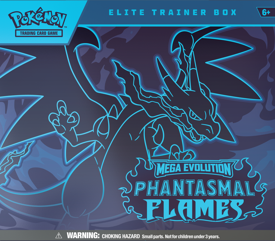 Pokémon: Mega Evolution - Phantasmal Flames | Cards and Coasters CA