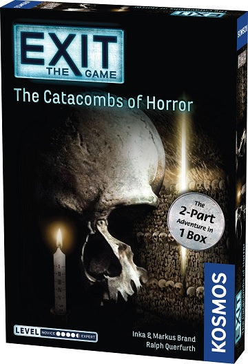 Board Game: Exit The Game: The Catacombs of Horror | Cards and Coasters CA