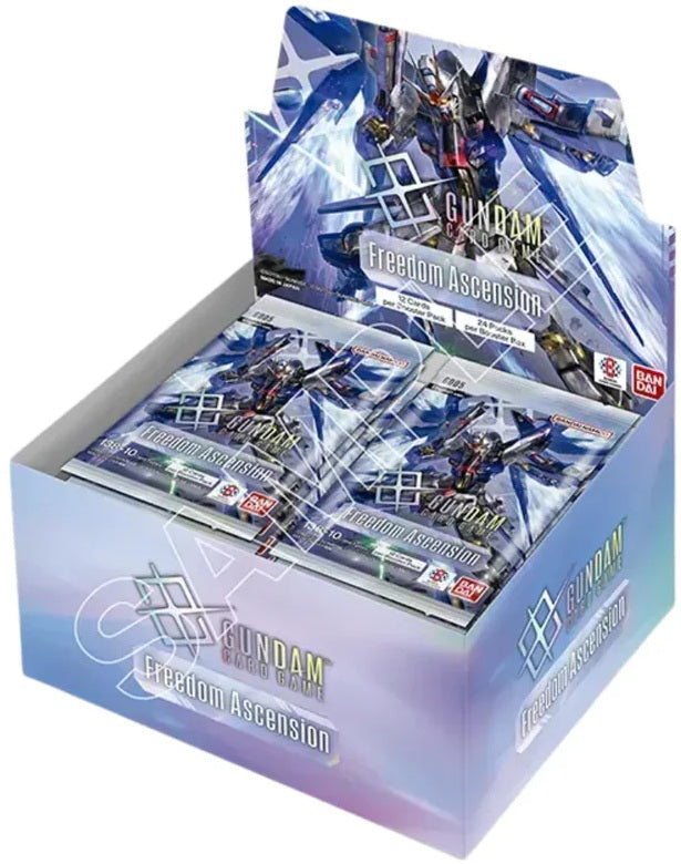 Gundam Card Game - GD-05 Freedom Ascension Booster Box | Cards and Coasters CA