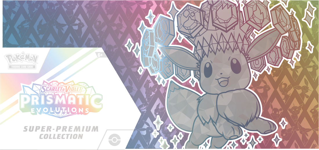 Pokémon: Scarlet & Violet: Prismatic Evolutions Super - Premium Collection | Cards and Coasters CA
