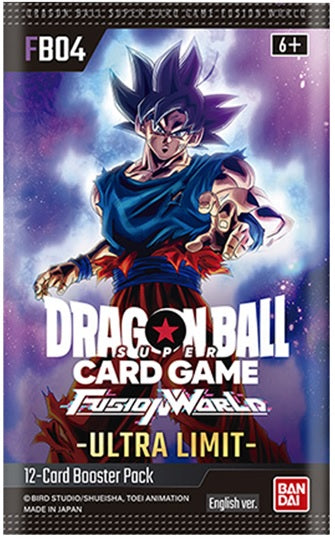 Dragon Ball Fusion World - FB04 - Ultra Limit Booster Pack | Cards and Coasters CA