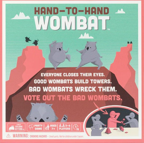 Hand to Hand Wombat | Cards and Coasters CA