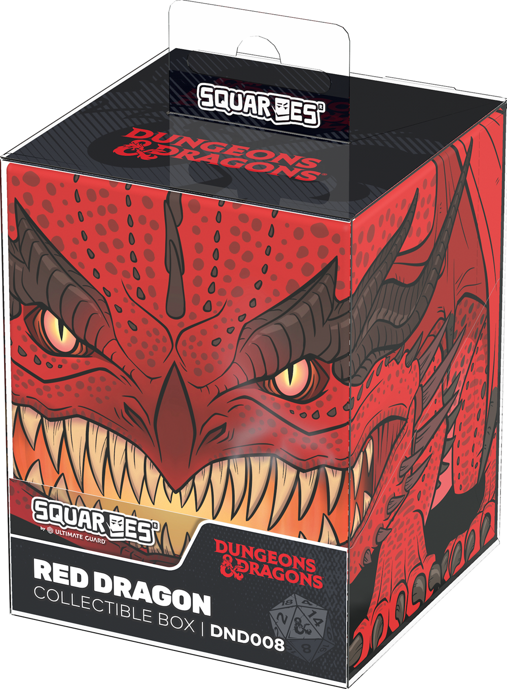 Deck Box: Dungeon & Dragons - Red Dragon | Cards and Coasters CA