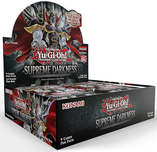 YU-GI-OH: Supreme Darkness Booster Box | Cards and Coasters CA