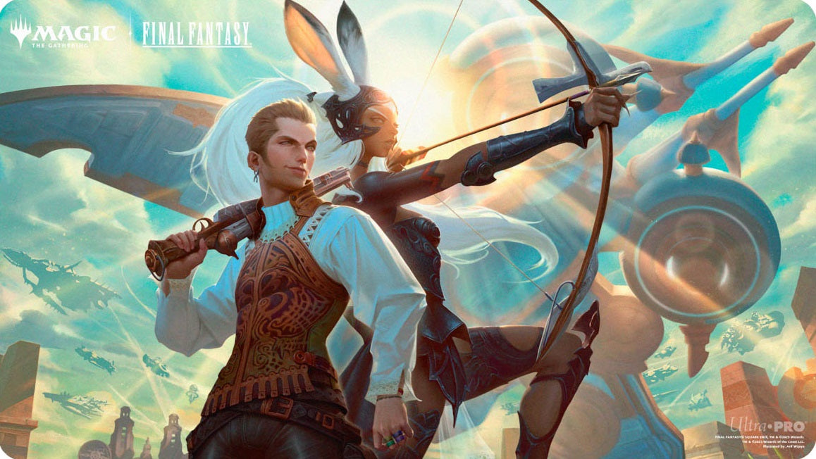Magic The Gathering: Playmat Balthier and Fran | Cards and Coasters CA