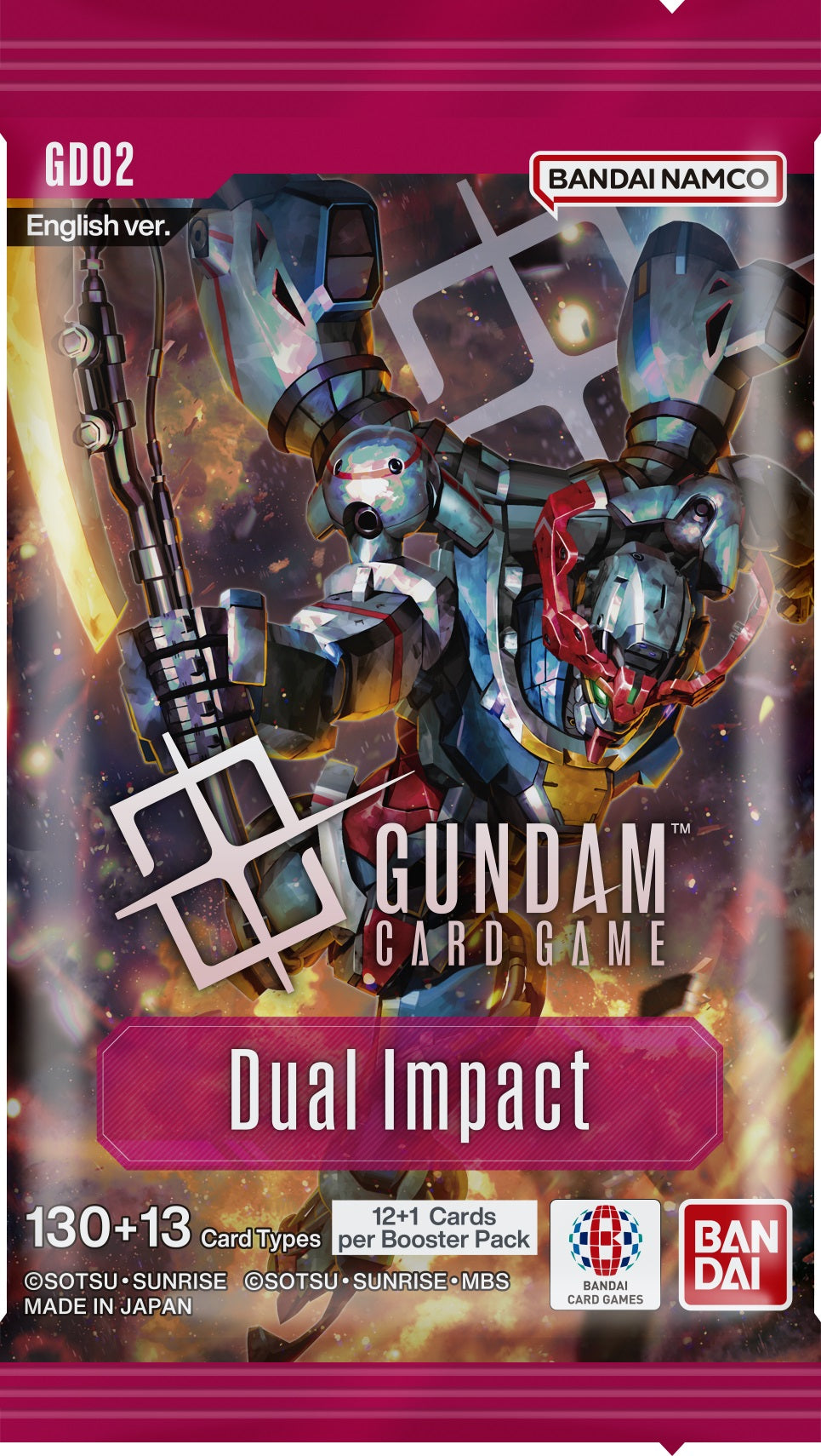Gundam Card Game - Dual Impact Booster Pack | Cards and Coasters CA