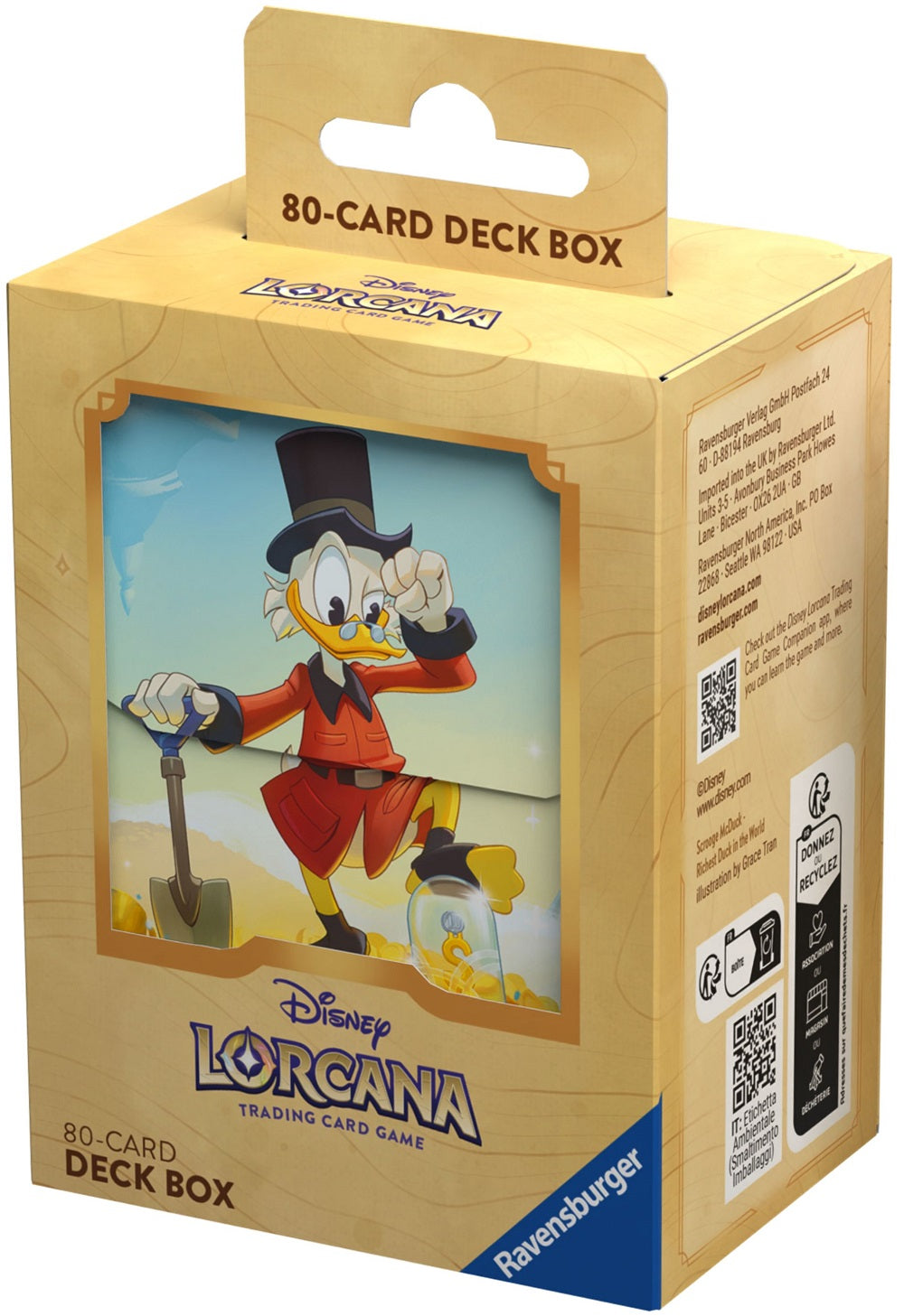 Ravensburger Deco Box: Scrooge Mcduck | Cards and Coasters CA