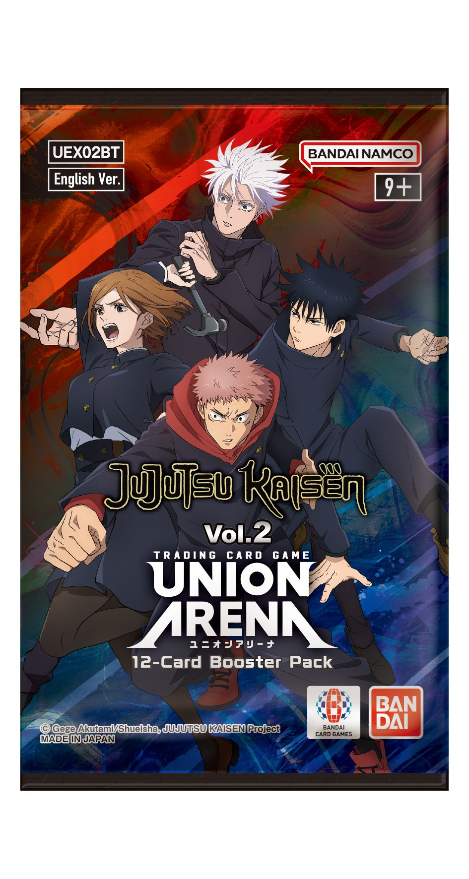 Union Arena - Jujutsu Kaisen Booster Pack Vol. 2 | Cards and Coasters CA