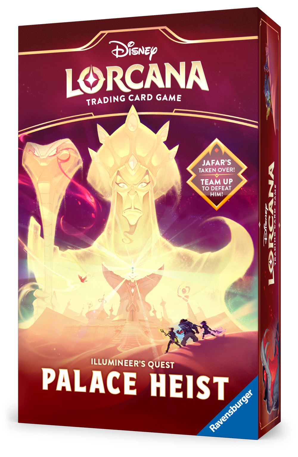 Lorcana - Reign of Jafar  ILLUMINEER'S QUEST PALACE HEIST | Cards and Coasters CA