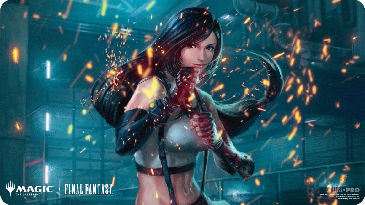 Magic The Gathering: Playmat Tifa | Cards and Coasters CA
