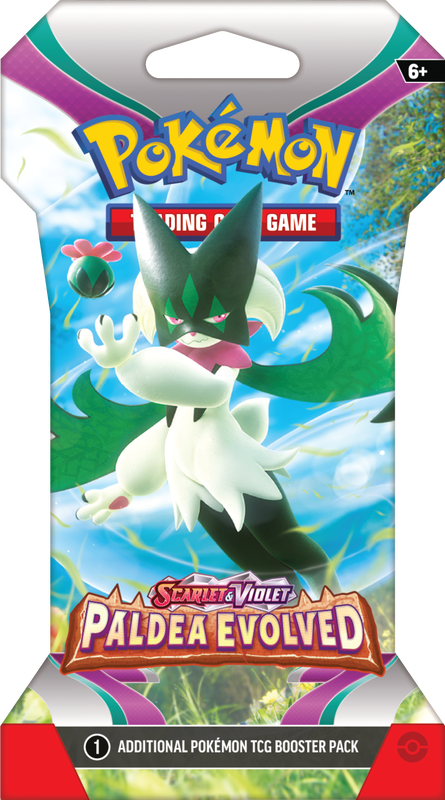 Pokemon: Scarlet & Violet: Paldea Evolved Blister Pack | Cards and Coasters CA