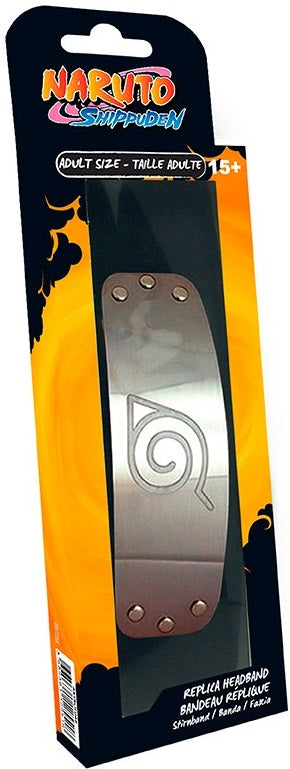 NARUTO SHIPPUDEN HEADBAND KONOHA (ADULT SIZE) | Cards and Coasters CA