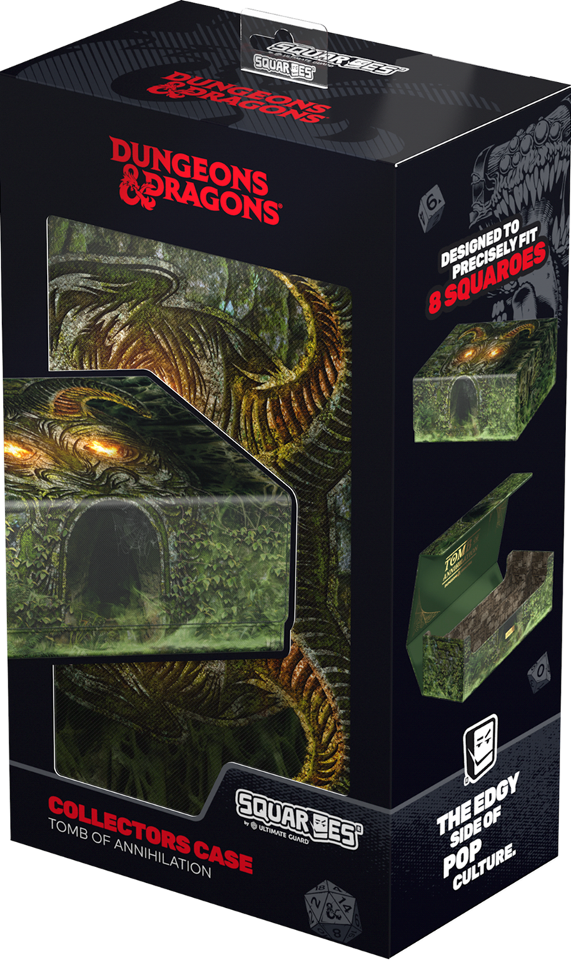 Gamegenic Deck Box: Squaroes Dungeons and Dragons Collector's Case Tomb of Annihlation | Cards and Coasters CA