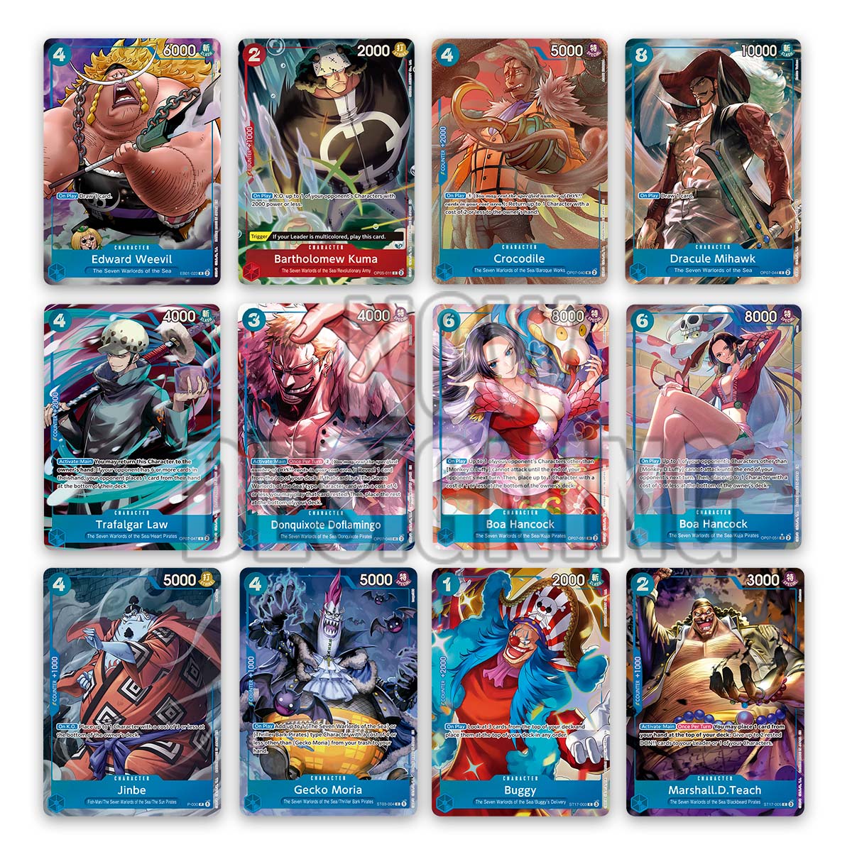 One Piece: Seven Warlords of the Sea Binder Set | Cards and Coasters CA