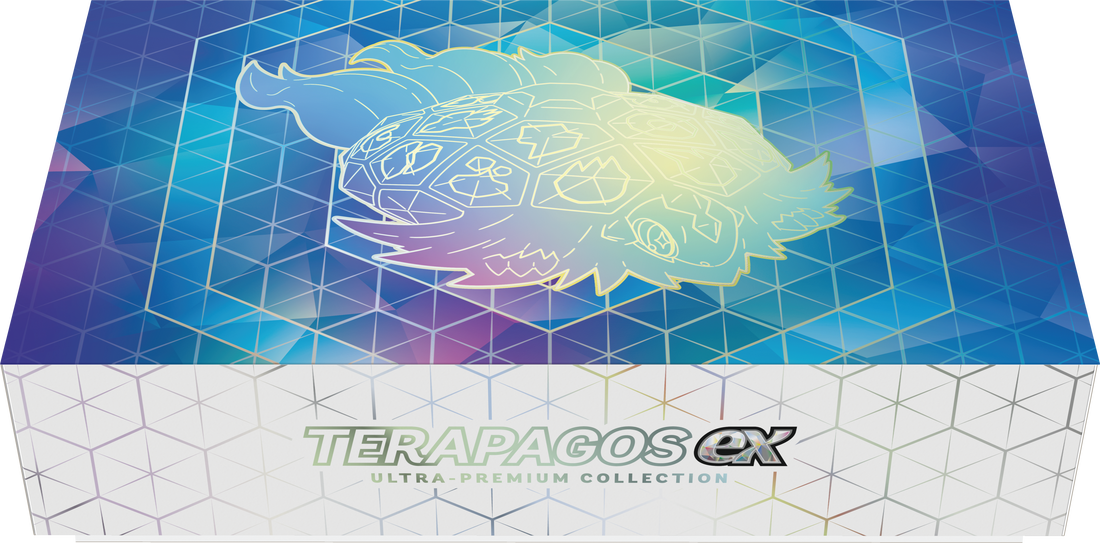 POKEMON TERAPAGOS EX ULTRA-PREMIUM COLLECTION | Cards and Coasters CA