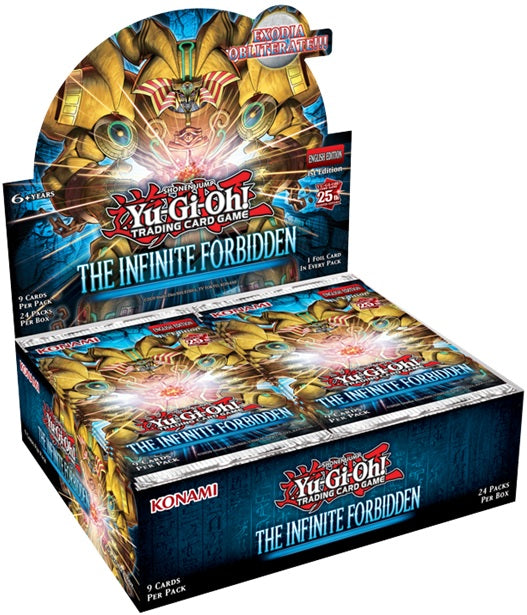 Yu-Gi-Oh : The  Infinite Forbidden Booster Pack | Cards and Coasters CA