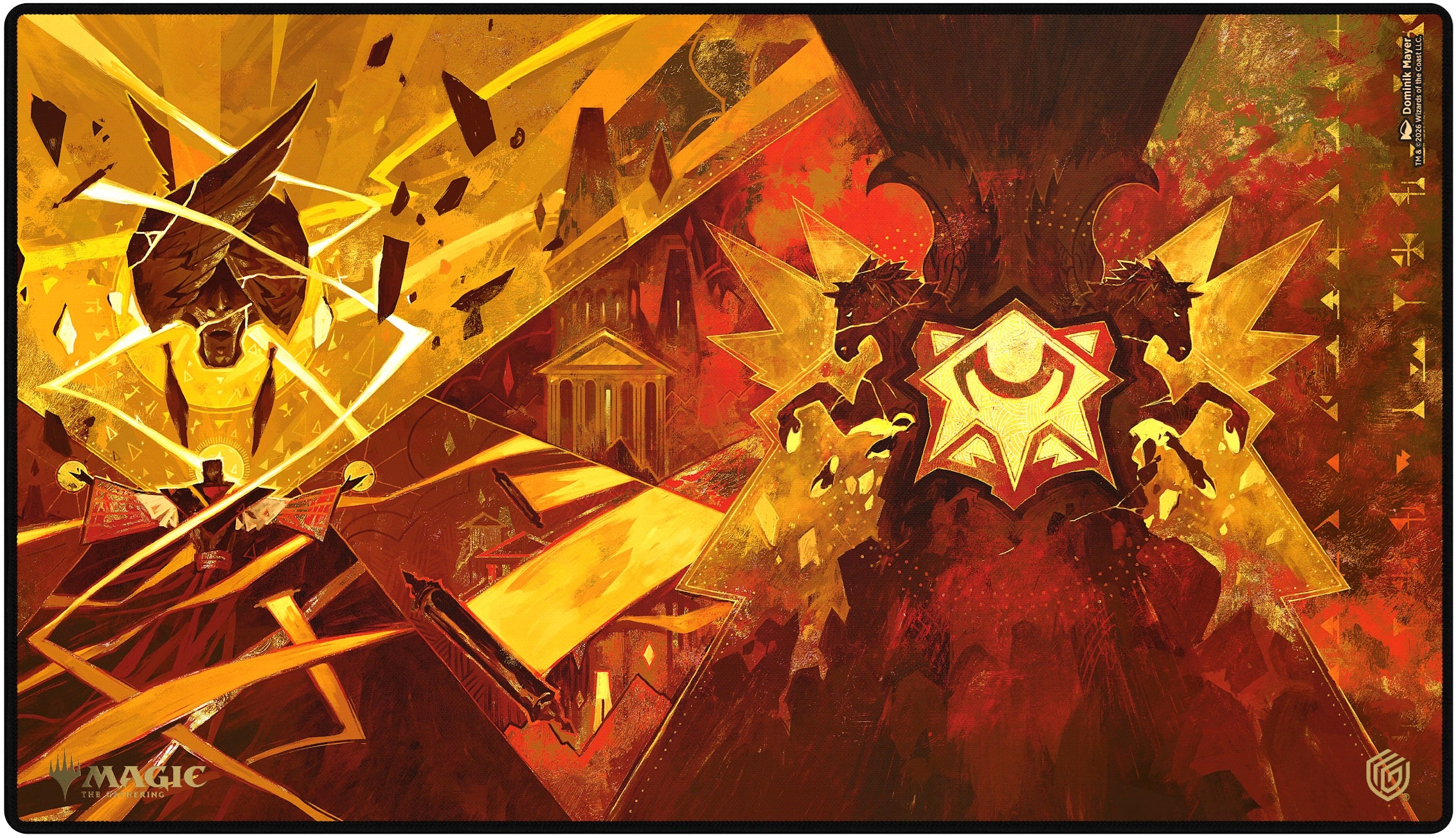 Ultimate Guard Playmat - Secrets of Strixhaven - Lorehold | Cards and Coasters CA