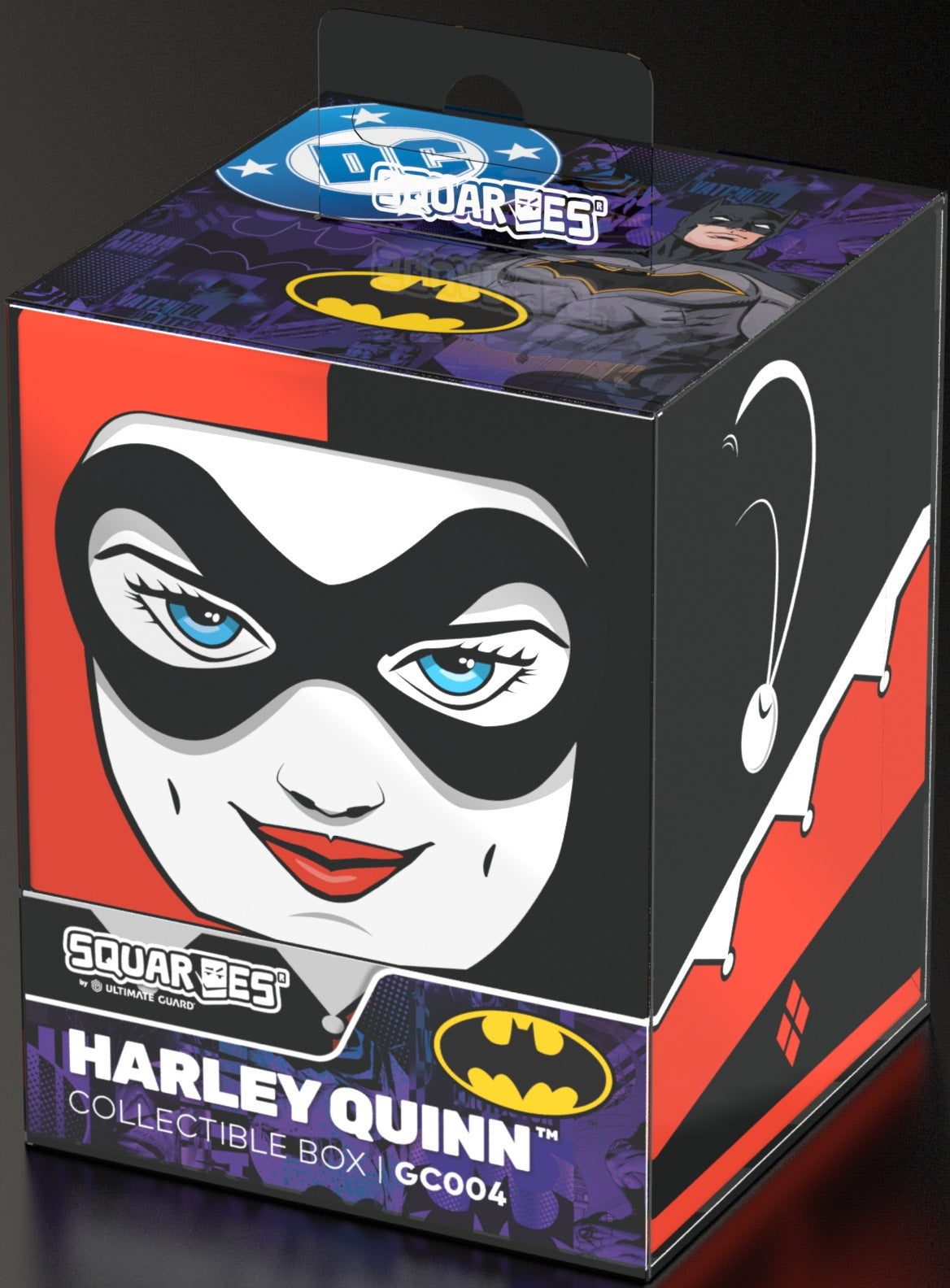 Ultimate Guard Deck Box: Collectors Case Batman Gotham City Harley Quinn | Cards and Coasters CA