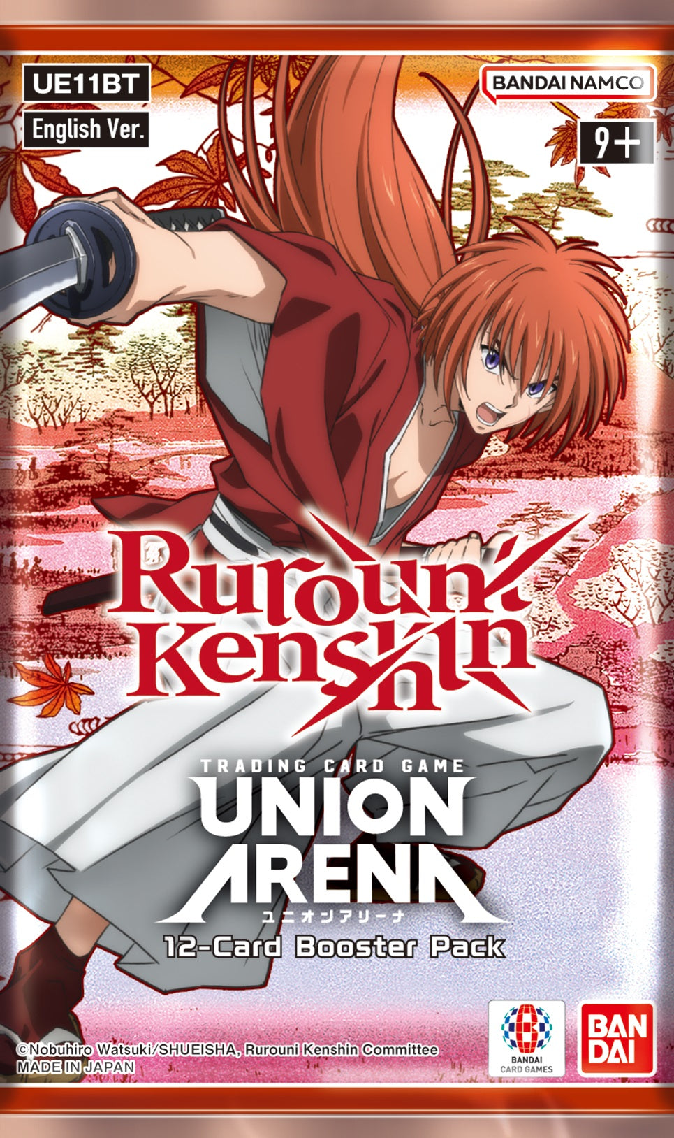 Union Arena - Rurouni Kenshin Booster Pack | Cards and Coasters CA