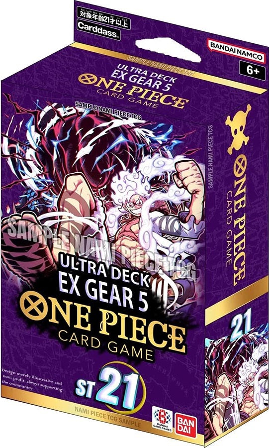 One Piece: Starter Deck 21 Gear 5 Luffy | Cards and Coasters CA