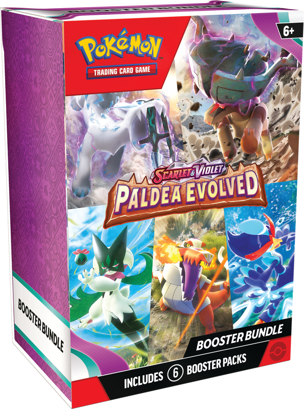 Pokemon: Booster Bundle Paldea Evolved | Cards and Coasters CA