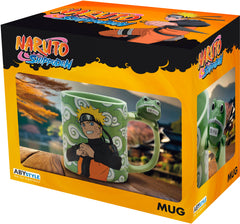 NARUTO SHIPPUDEN MUG 3D HANDLE NARUTO AND GAMA-CHA | Cards and Coasters CA