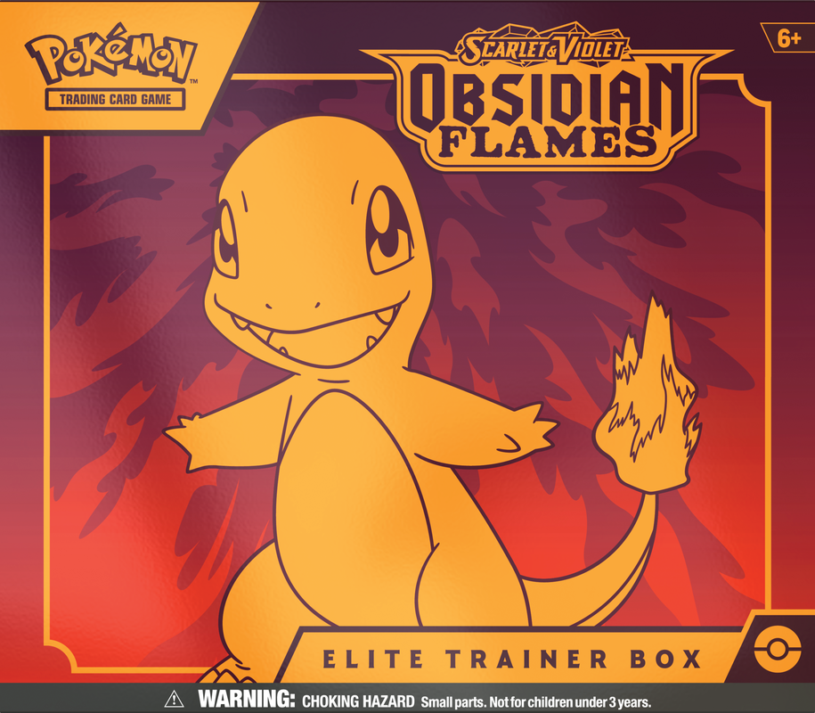 Pokémon Elite Trainer Box: Obsidian Flames | Cards and Coasters CA