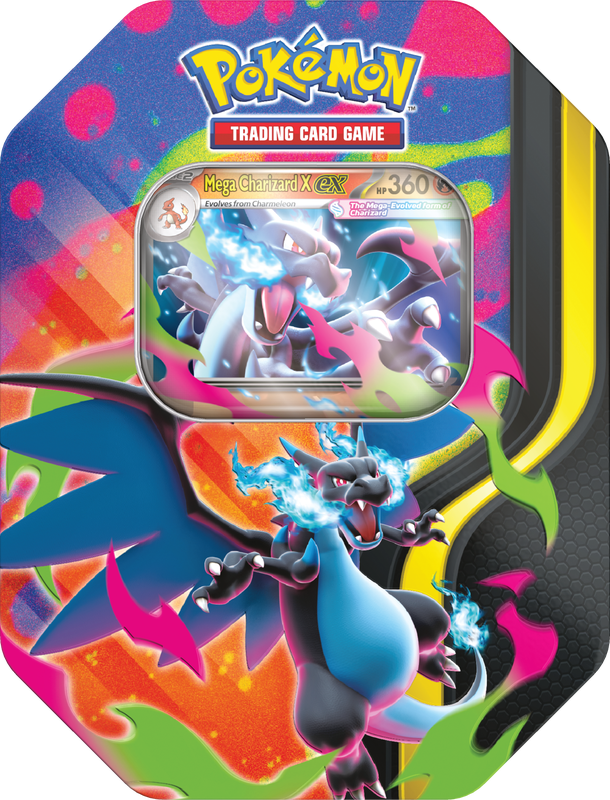 Pokemon: Mega Charizard Tin | Cards and Coasters CA