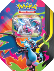 Pokemon: Mega Charizard Tin | Cards and Coasters CA