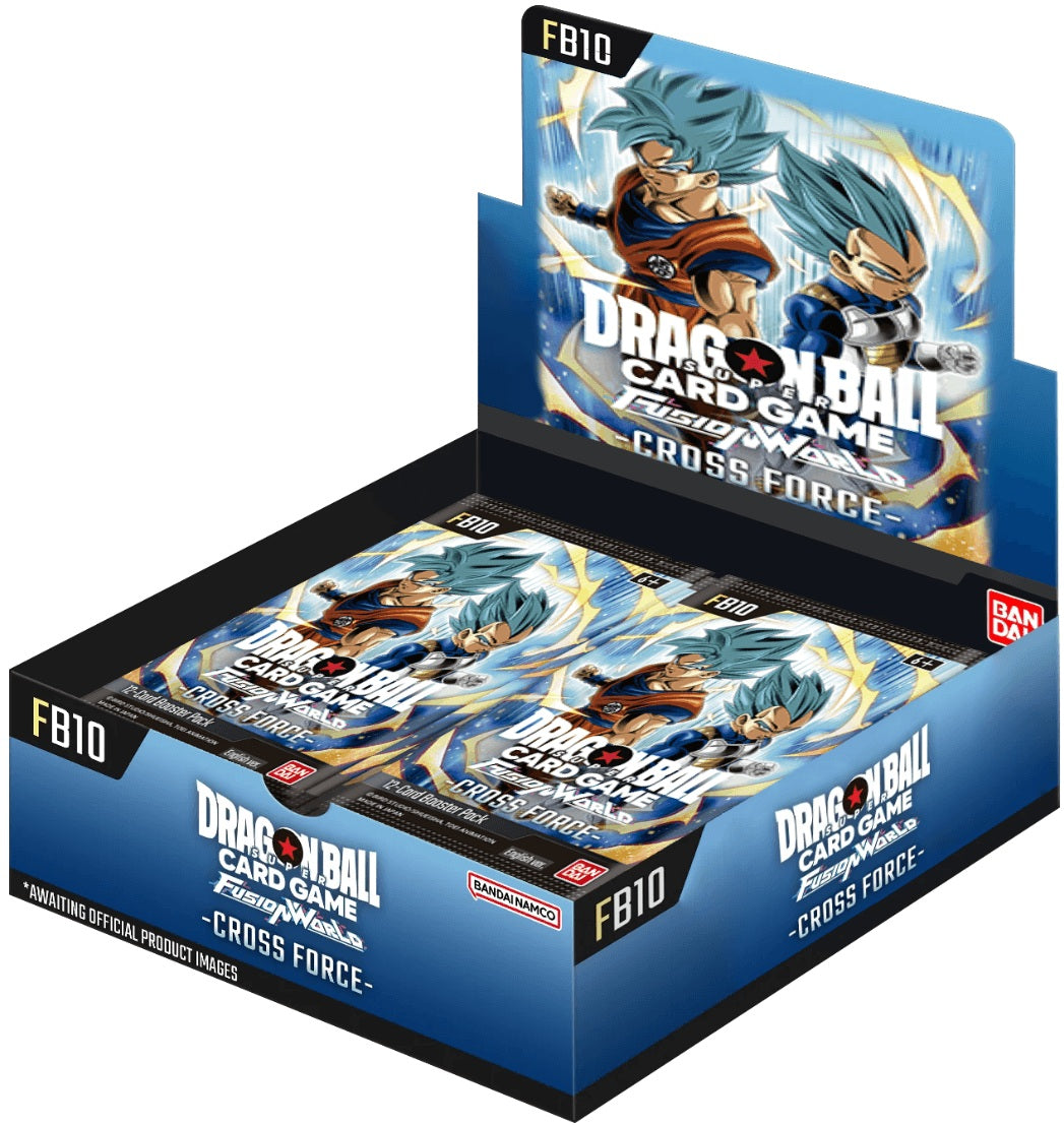 Dragon ball super fusion world - Cross Force - FB10 full booster box | Cards and Coasters CA