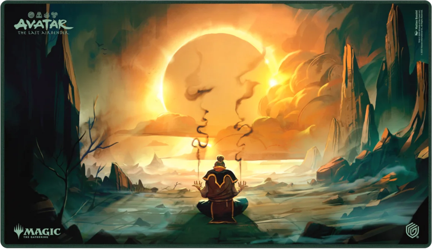 UG PLAYMAT MTG AVATAR: THE LAST AIRBENDER - DAY OF THE BLACK SUN | Cards and Coasters CA