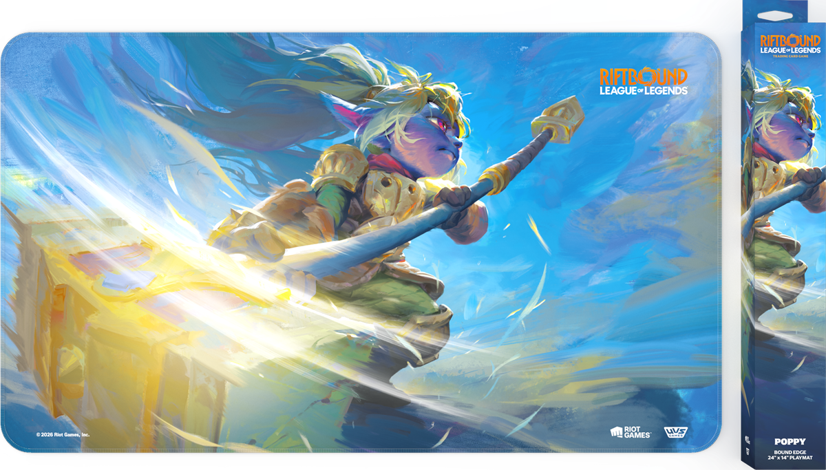 UVS Playmat - Riftbound Poppy | Cards and Coasters CA