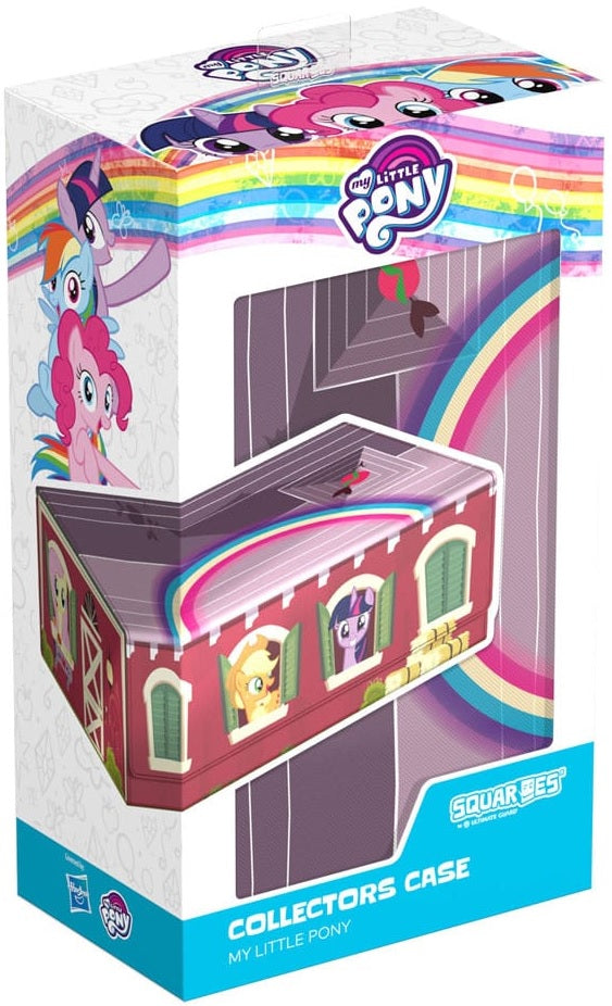 SQUAROES MY LITTLE PONY FRIENDSHIP IS MAGIC COLLECTOR'S CASE BARN | Cards and Coasters CA