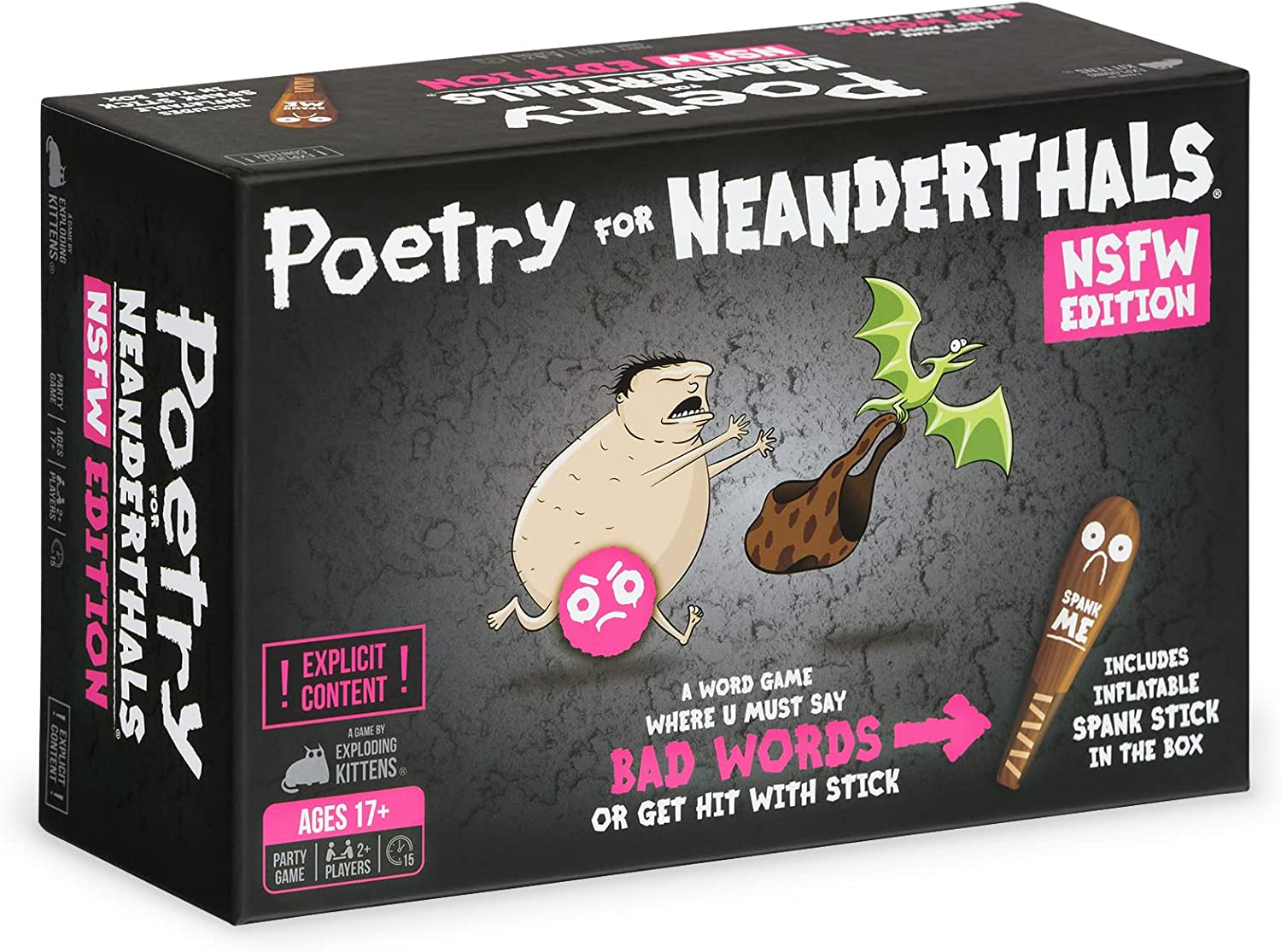 Poetry for Neanderthals (NSFW) | Cards and Coasters CA