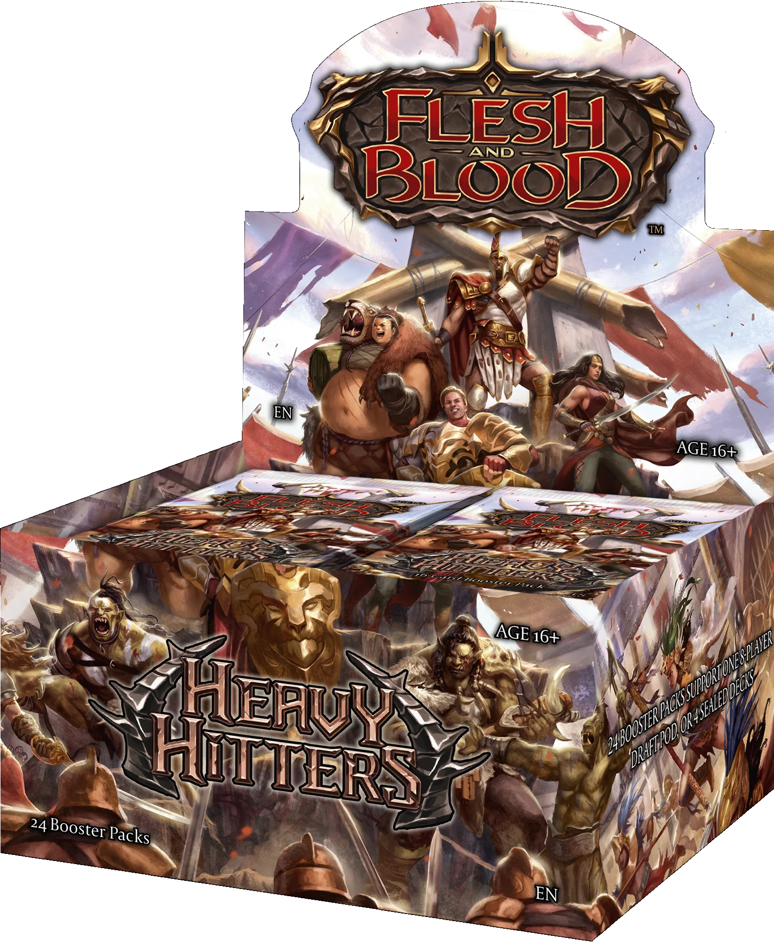 Flesh and Blood: Heavy Hitters Booster Box | Cards and Coasters CA