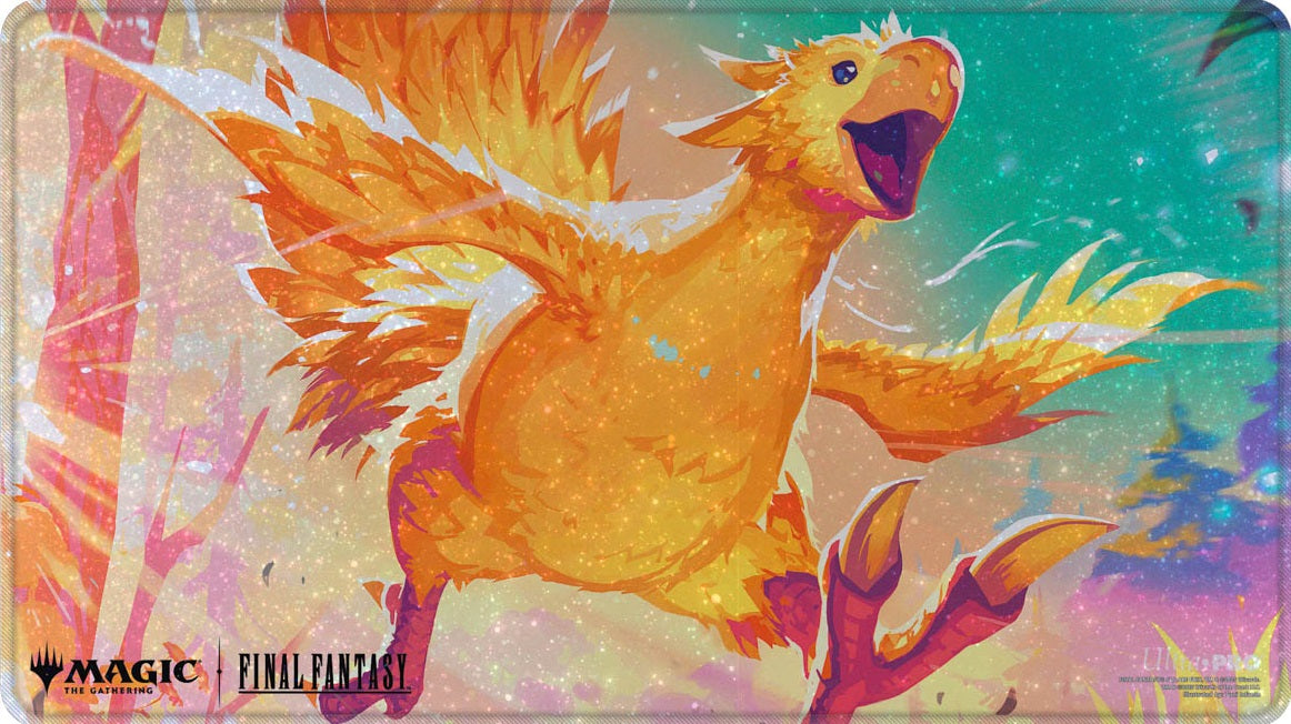 Magic The Gathering: Playmat Traveling Chocobo (Yellow) | Cards and Coasters CA