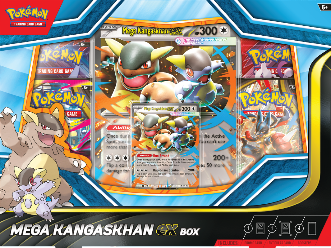 POKEMON MEGA KANGASKHAN EX BOX | Cards and Coasters CA