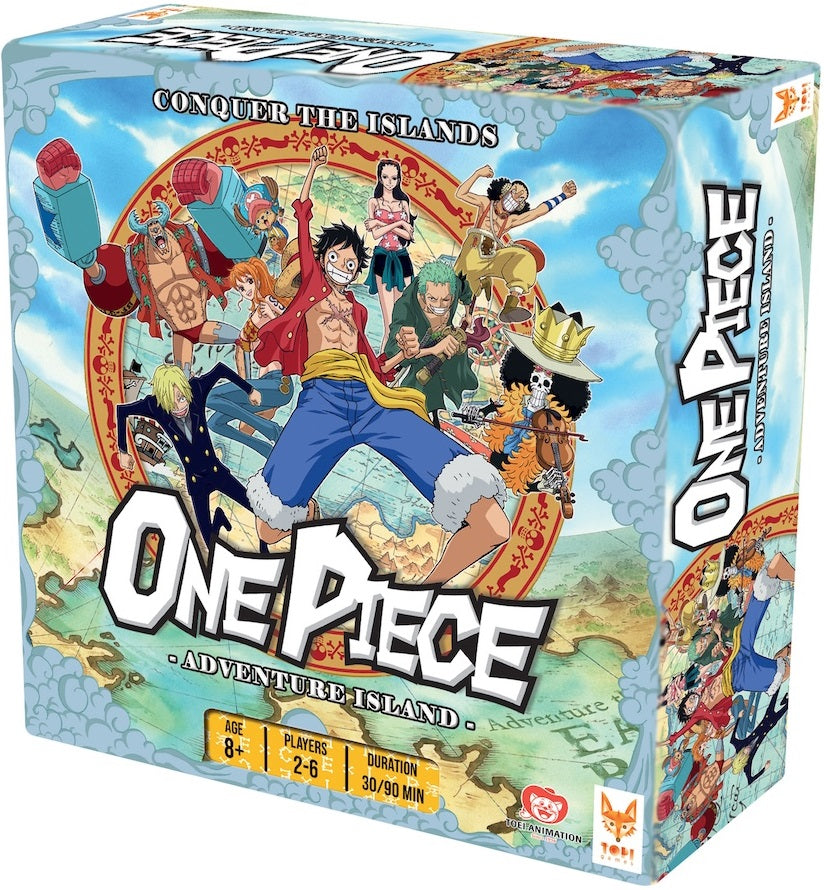 One Piece: Adventure Island Board Game | Cards and Coasters CA