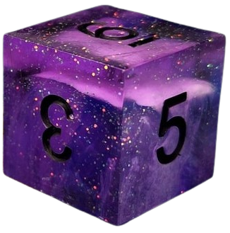 Little Dragon Underworld Dice Set: Moonie Black Ink | Cards and Coasters CA