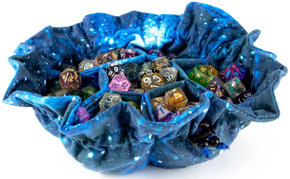 Velvet Dice Bag: Galaxy | Cards and Coasters CA
