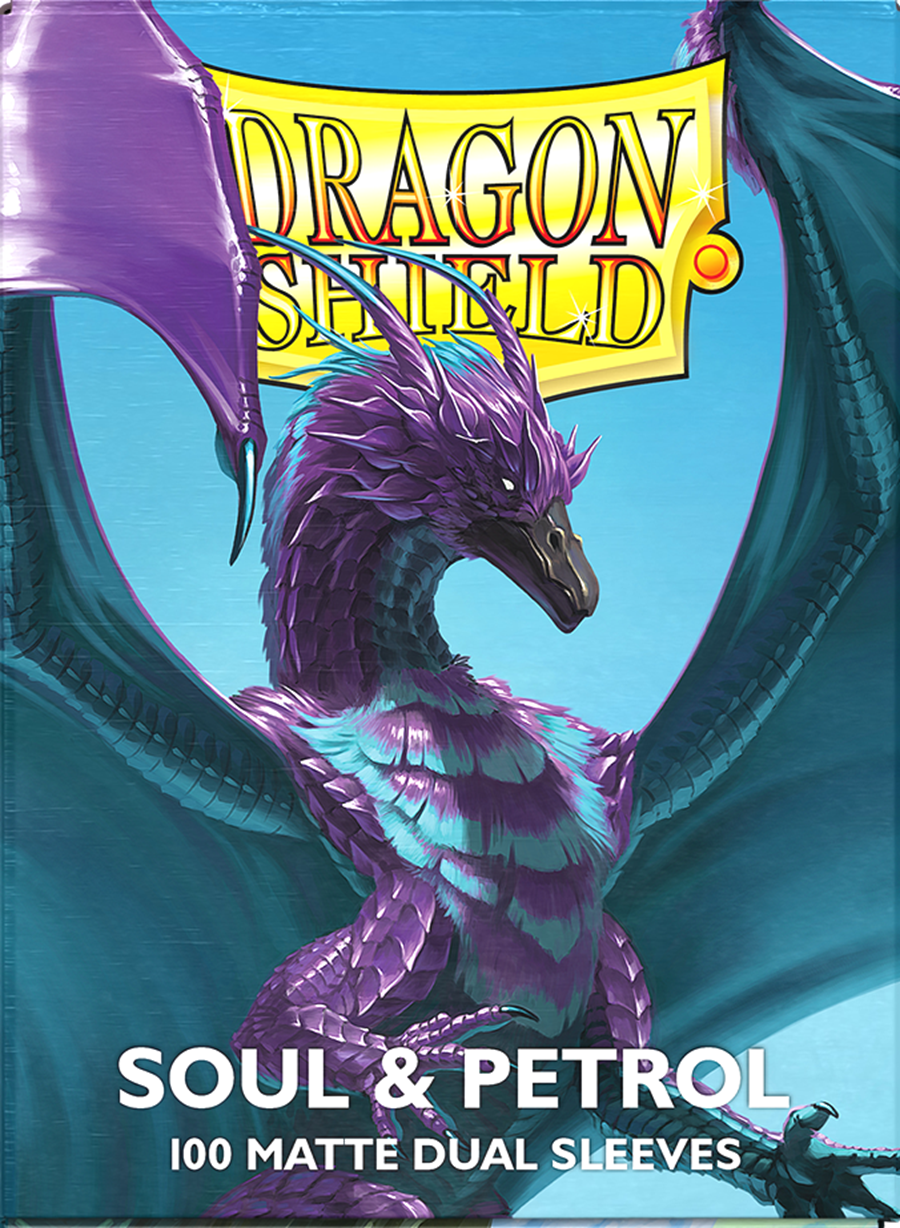 Dragon Shield - Dual Matte - Soul and Petrol | Cards and Coasters CA
