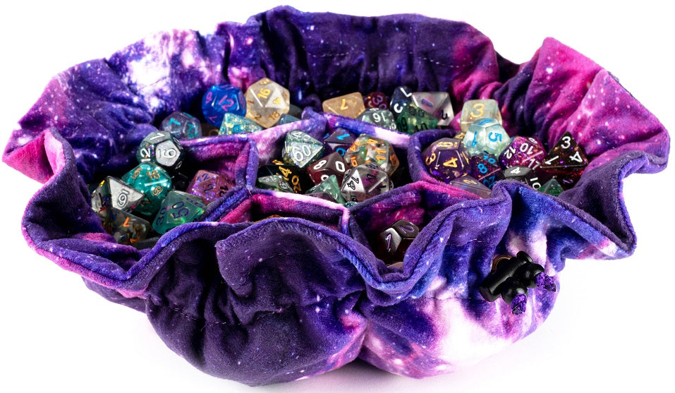 Velvet Dice Bag: Nebula | Cards and Coasters CA