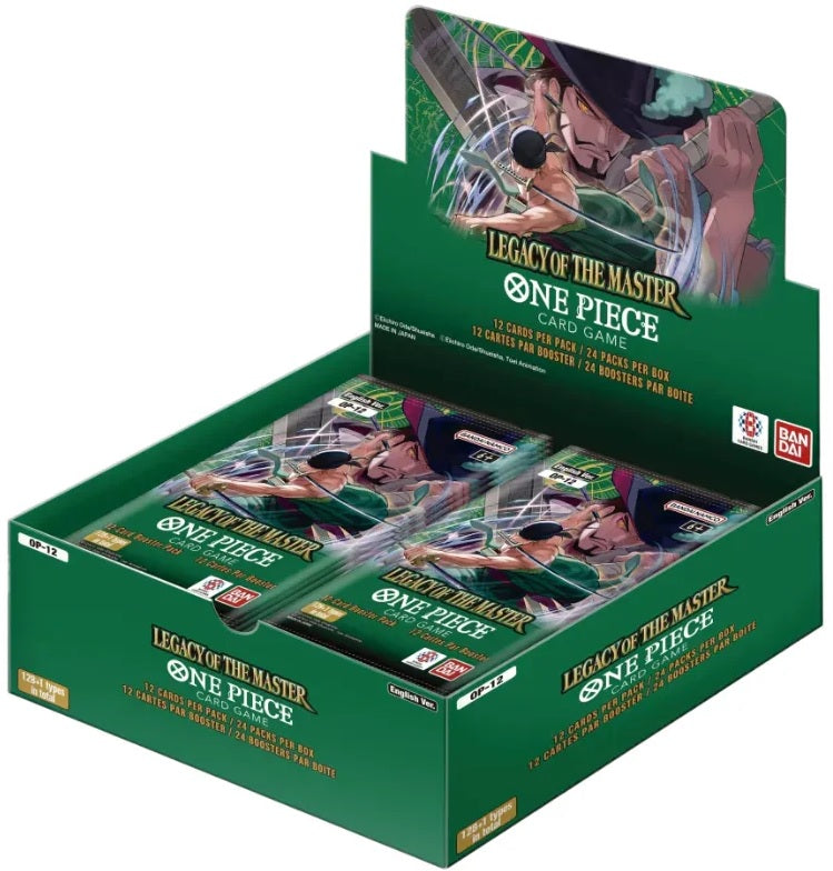One Piece - Legacy of the Master - OP-12 Booster Box | Cards and Coasters CA