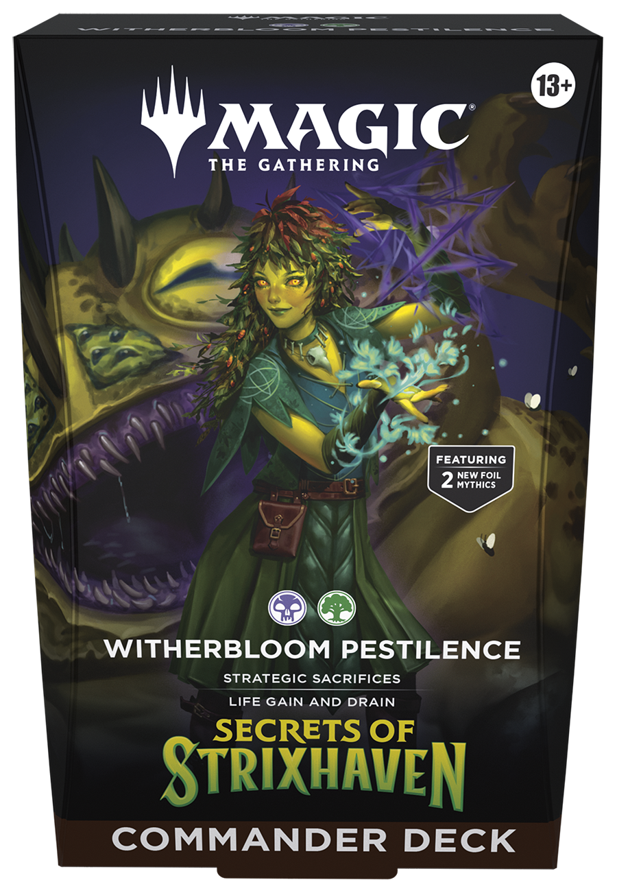 Magic: The Gathering - Secrets of Strixhaven - Commander deck - Witherbloom Pestilence | Cards and Coasters CA