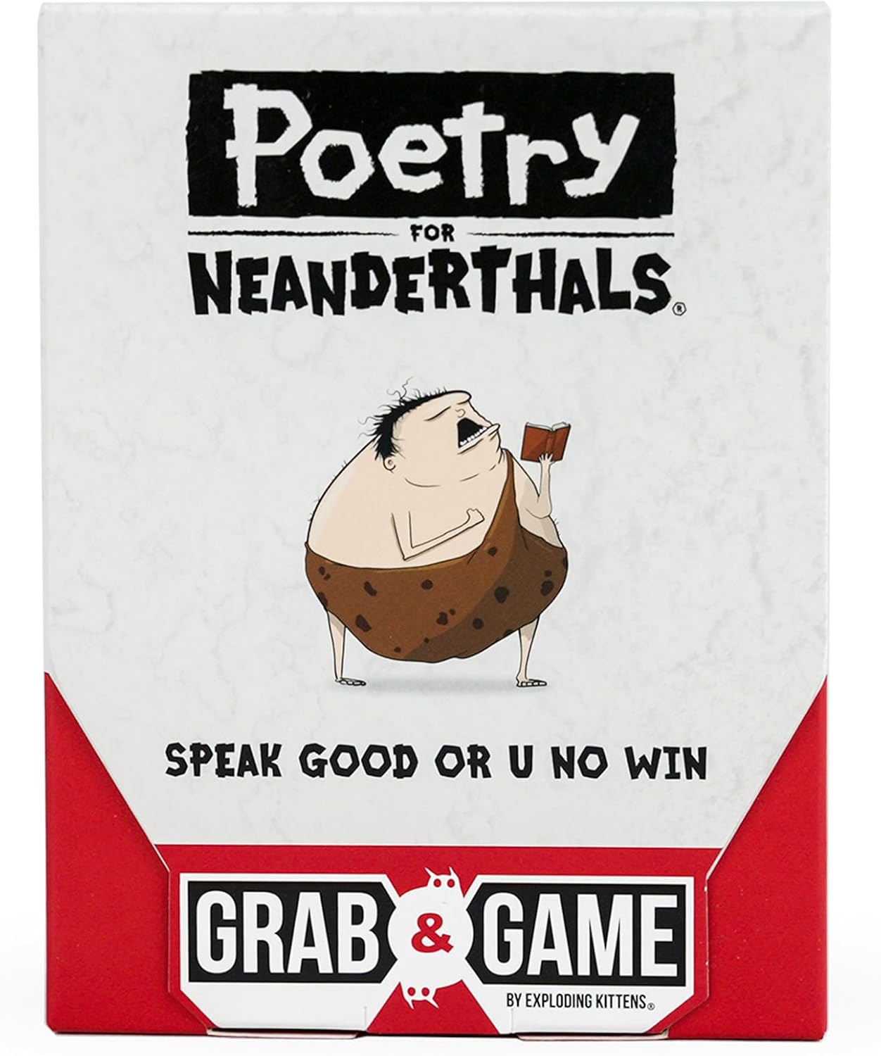 Poetry For Neanderthals Grab & Game | Cards and Coasters CA