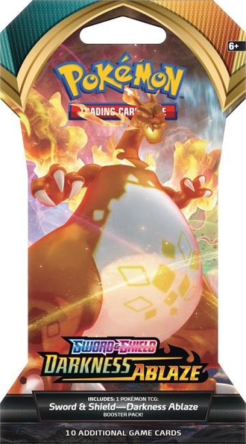 Pokémon: Sword & Shield: Darkness Ablaze Blister Pack | Cards and Coasters CA