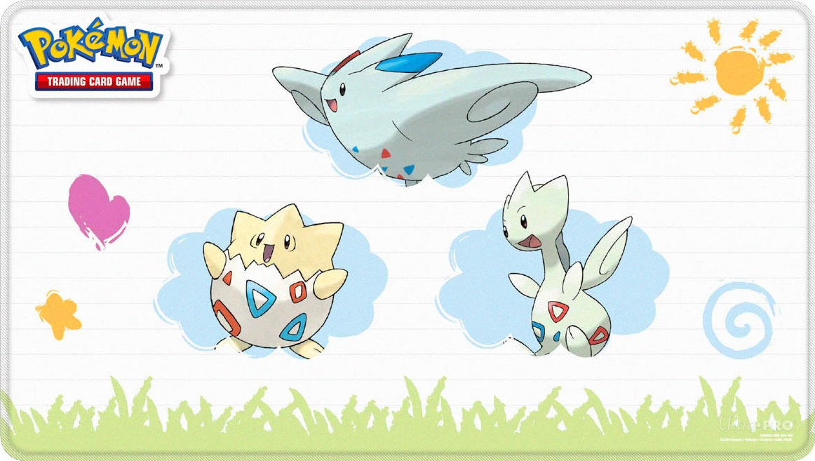 Pokemon: Togepi Stitched Playmat | Cards and Coasters CA