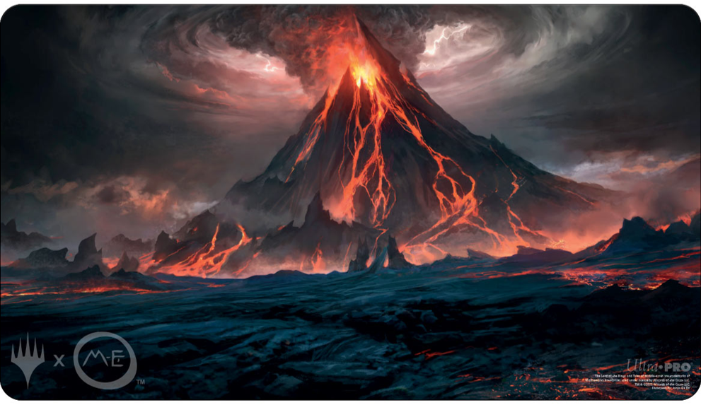 UltraPro: Playmat: Lord of the Rings Mount Doom | Cards and Coasters CA