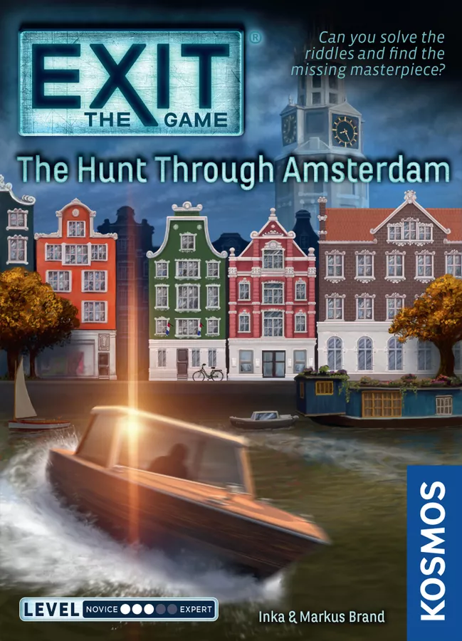 Board Game: Exit The Game: Hunt Through Amsterdam | Cards and Coasters CA